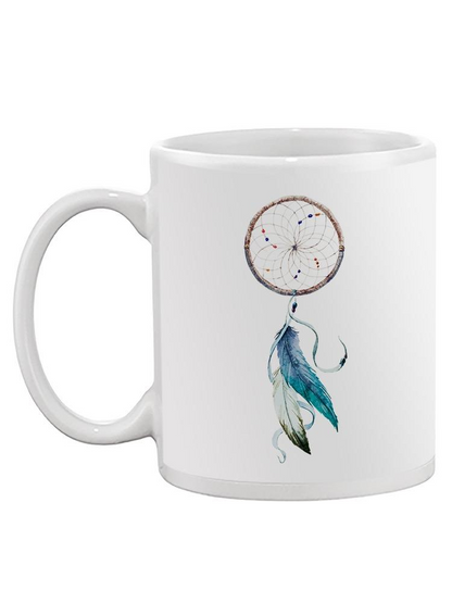Dream Catcher. Blue Feathers. Mug Unisex's -Image by Shutterstock