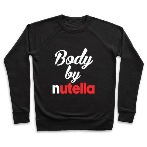 BODY BY NUTELLA CREWNECK SWEATSHIRT